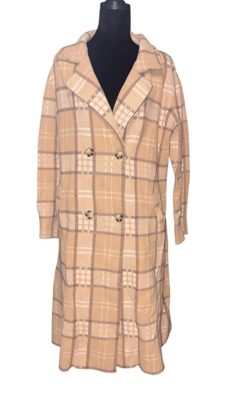 Cliche Double Breasted Trench Coat